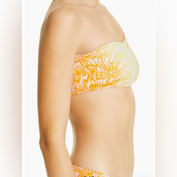 Stella McCartney Smile One-Shoulder Bikini Top - Picture 3 of 9